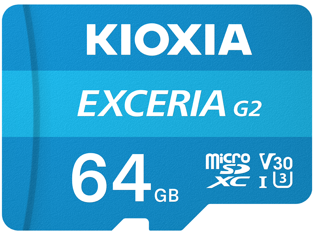 64GB MICRO SDXC 100MB/s KIOXIA LMEX2L064GG2