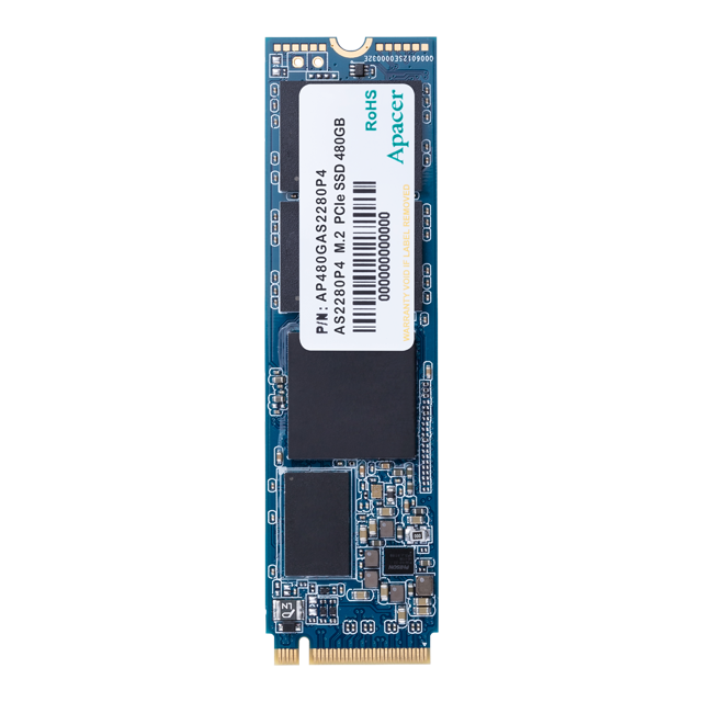 Apacer AS2280P4 1TB 3000/2000MB/s NVMe PCIe Gen3x4 M.2 SSD Disk (AP1TBAS2280P4-1)